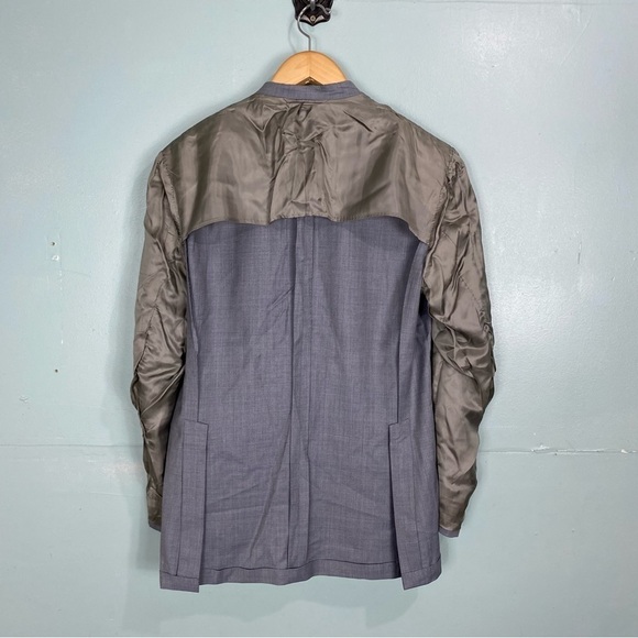 Canali Gray Kai Travel‎ Blazer Sz IT 48 , US 38 - Picture 15 of 16